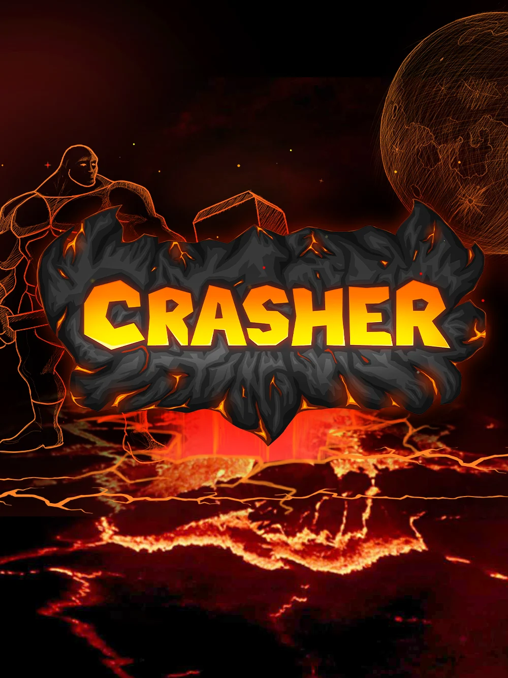 Juego crash de ritmo alto con interfaz minimal y potente